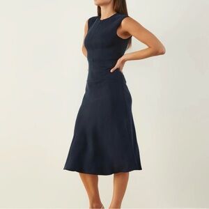 ADAY Navy Midi Dress